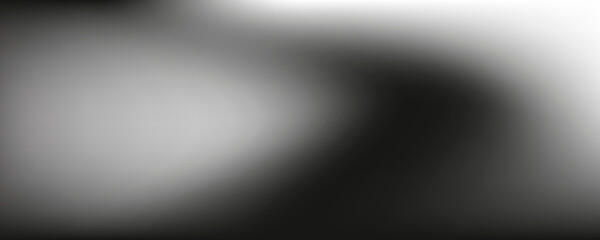 Aufkleber - Black background with cloudy white and gray fog illustration. Elegant abstract background design with texture.