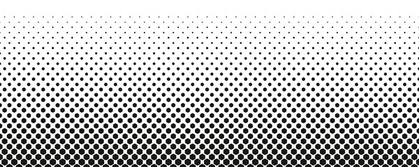 Aufkleber - Black and white dotted halftone background. Halftone dots background. Black and white comic pattern.