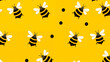 © LeoArtes - Abstract Image, Bees, Insects, Floral, Pattern Style Texture, Wallpaper, Background, Cell Phone and Smartphone Cover, Computer Screen, Cell Phone and Smartphone Screen, 16:9 Format - PNG