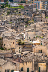 Wall Mural - View of Matera at night, Puglia, Italy