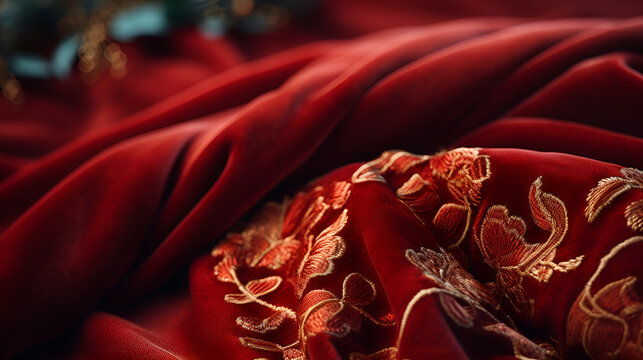 Fashionable and rich Indian fabric backdrop for bridal glamour 