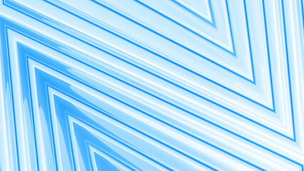 Poster - Abstract flowing zigzag background with metallic glow. Motion. Arrow shapes moving diagonally.