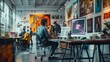 © tanongsak - Creative Workspace: Capture a dynamic creative workspace