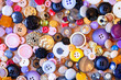 © ADDICTIVE STOCK - Colorful assortment of various sewing buttons