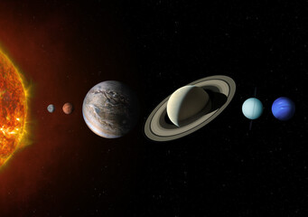 Wall Mural - a planetary alignment, or a 