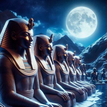 pharaoh in the night