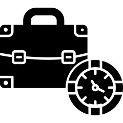 Poster - suitcase Icon