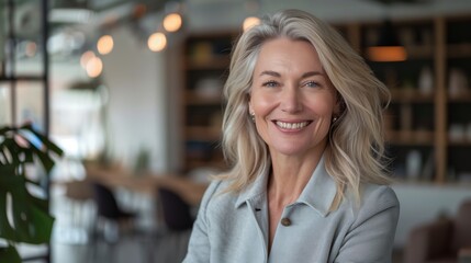 businesswoman portrait at work