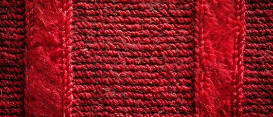 Poster - Wool fabric texture. Colorful wool fabric background.