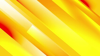 Wall Mural - geometric yellow color background animation