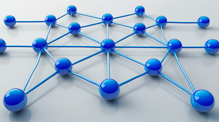 Poster - internet networking global business network concept 