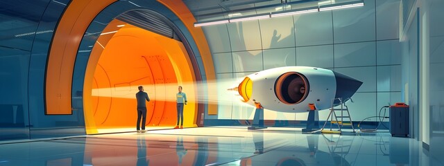 Poster - Futuristic Wind Tunnel Facility for Aerodynamics Engineering Research and Testing