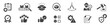 © yukipon00 - Quality control icon set. check auditin quality assurance testing evaluation spection product process. Editable stroke vector icons collection illustration.