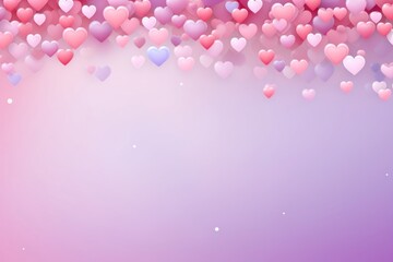 Wall Mural - Shiny hearts backgrounds balloon petal.