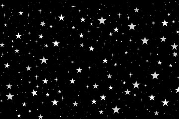 Wall Mural - star backgrounds night black.