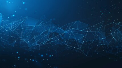 Fototapete - Abstract Digital Background with Binary Code and AI Algorithms: Visual Representation of Machine Learning, Data Processing, and Advanced Computational Technology in a Futuristic Cyber Landscape