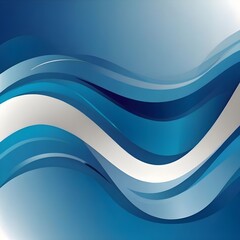 Wall Mural - Blue background modern abstract vector.Perfect design for headline and sale banner Generative AI 