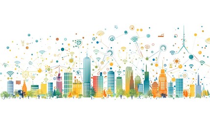 Poster - innovative smart city with efficient iot powered urban systems
