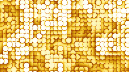 Poster - Colorful sparkles shining reflective background. Design. Abstract glittering sequins wall, night club decoration.