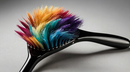 hairs dye brush