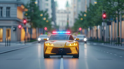 Poster - Digital transformation in public safety with AI surveillance and predictive policing