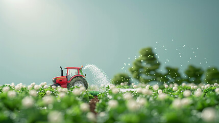 Poster - AI in agriculture with precision farming and smart irrigation systems