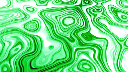 Poster - Colorful light flares on the background of round shapes. Design. Colorful stains of flowing liquid substance.