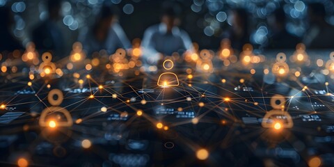 Poster - Innovative technology networking and digital communication initiatives bringing together experts and business owners to drive digital transformation