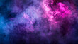 © artist - Mystical pale indigo smoke with vivid magenta neon accents for a captivating stage design,