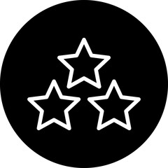 Canvas Print - Vector Design Stars Icon Style