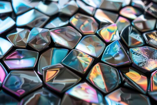 colorful glass beads