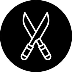 Poster - Vector Design Farming Scissor Icon Style