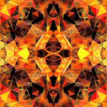abstract background with triangles