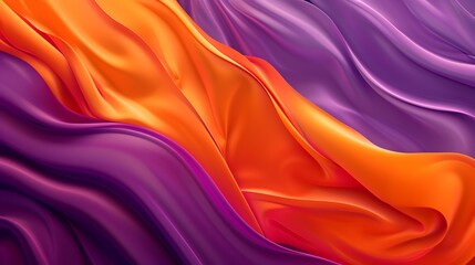 Wall Mural - Orange to purple gradient colors