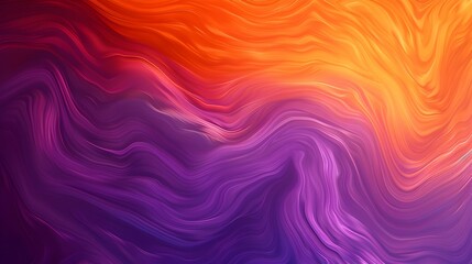 Canvas Print - Purple to orange gradient style