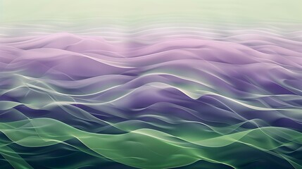 Wall Mural - Green to purple gradient effect