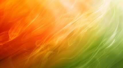 Wall Mural - Orange to green gradient effect