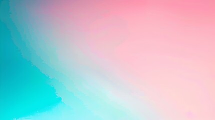 Canvas Print - Teal to pink gradient image