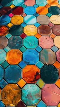 colorful mosaic background