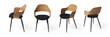 © stokkete - Modern elegant chair at different angles
