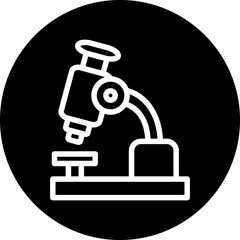 Sticker - Vector Design Microscope Icon Style