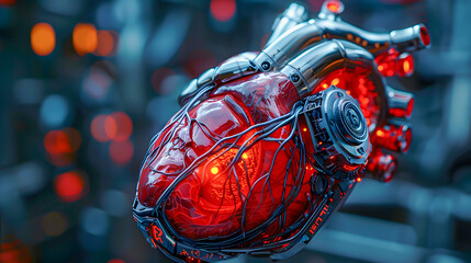 Cyborg mechanical heart