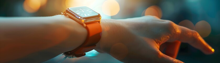 Poster - Wearable Technology for Personalized Health Monitoring and Lifestyle Optimization