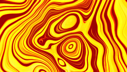 Poster - Abstract liquid patterns, flowing fluid shapes. Motion. Flowing liquid paint.