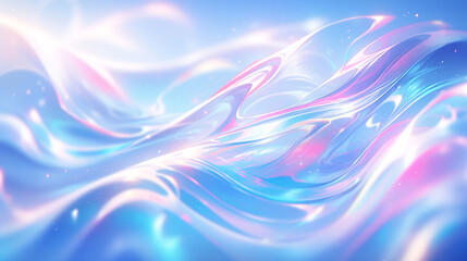 Wall Mural - Abstract gradient wavy curve background, abstract graphic poster PPT background