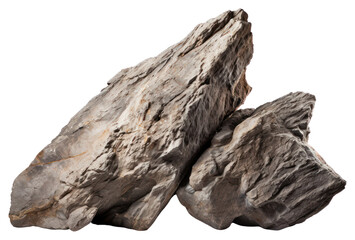 Poster - PNG Rock mineral white background paleontology. AI generated Image by rawpixel.