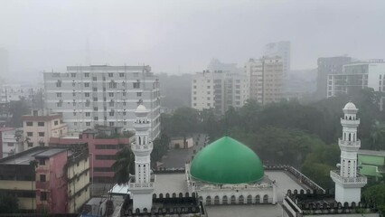 heavy rain in bangladesh during cyclone remal.this video was taken from Chittagong,Bangladesh.