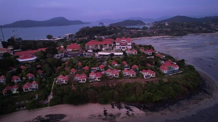 Poster - View of resort in Cape Panwa beach in Phuket, Thailand