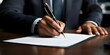 © Anastasiia - Signing a contract symbolizes a formal agreement between parties solidifying obligations and responsibilities in business dealings. Concept Legal, Contracts, Business, Agreements, Obligations