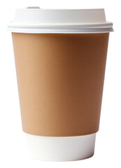 Canvas Print - PNG  Paper cup coffee latte drink. AI generated Image by rawpixel.